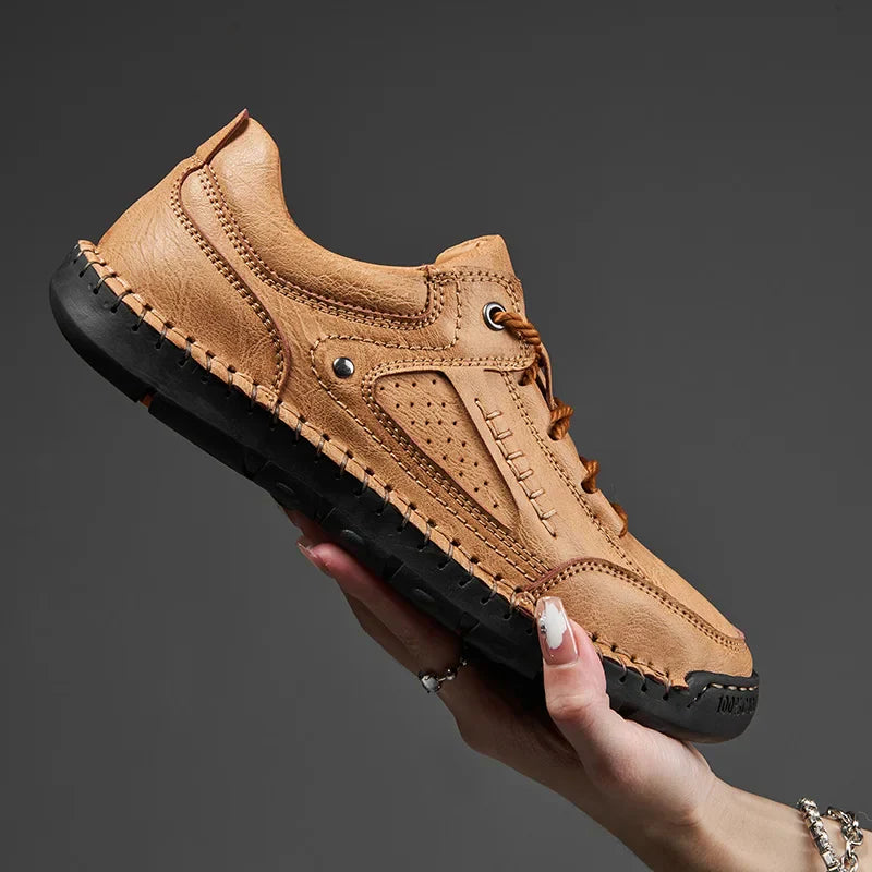 Mateo™ | Zapatos de cuero Crosswind