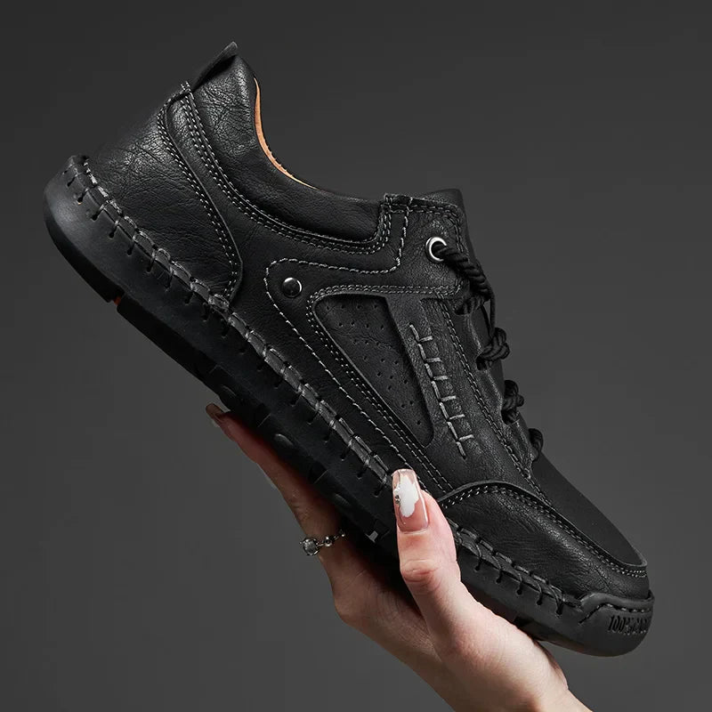 Mateo™ | Zapatos de cuero Crosswind