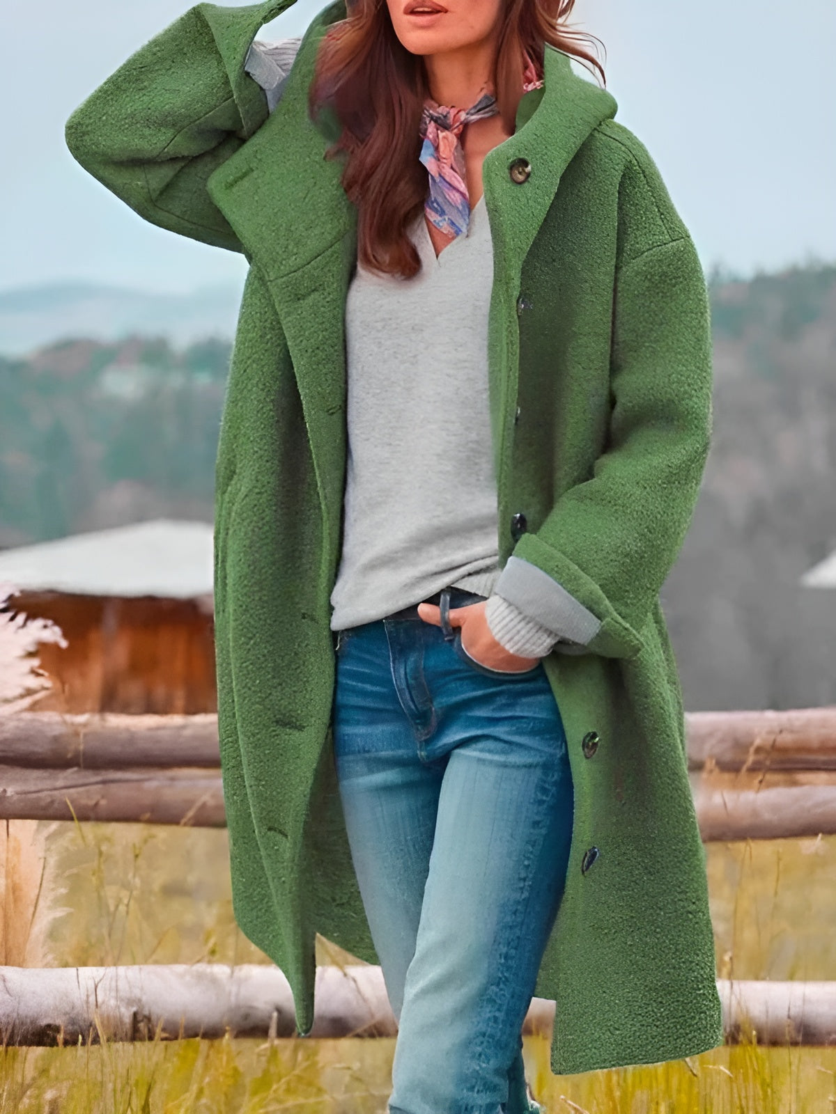 Carmen | Abrigo de invierno largo y elegante