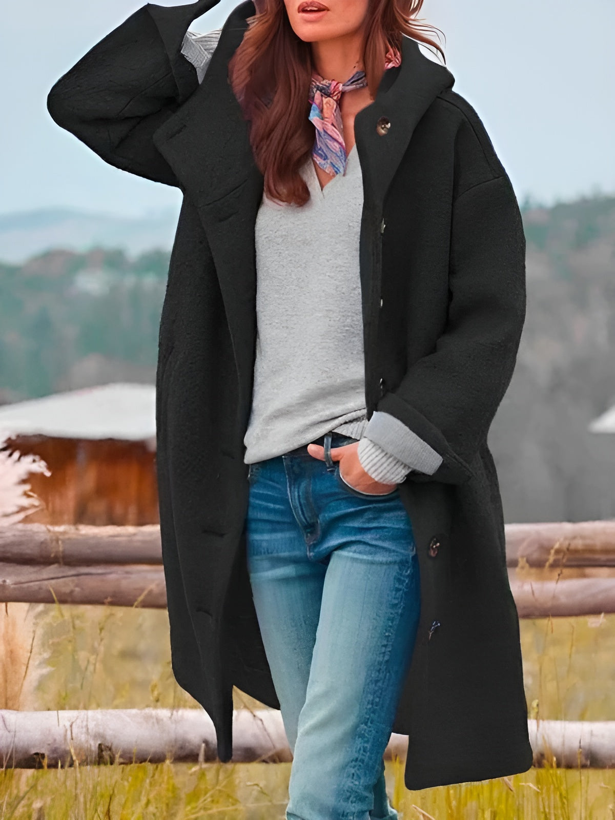 Carmen | Abrigo de invierno largo y elegante