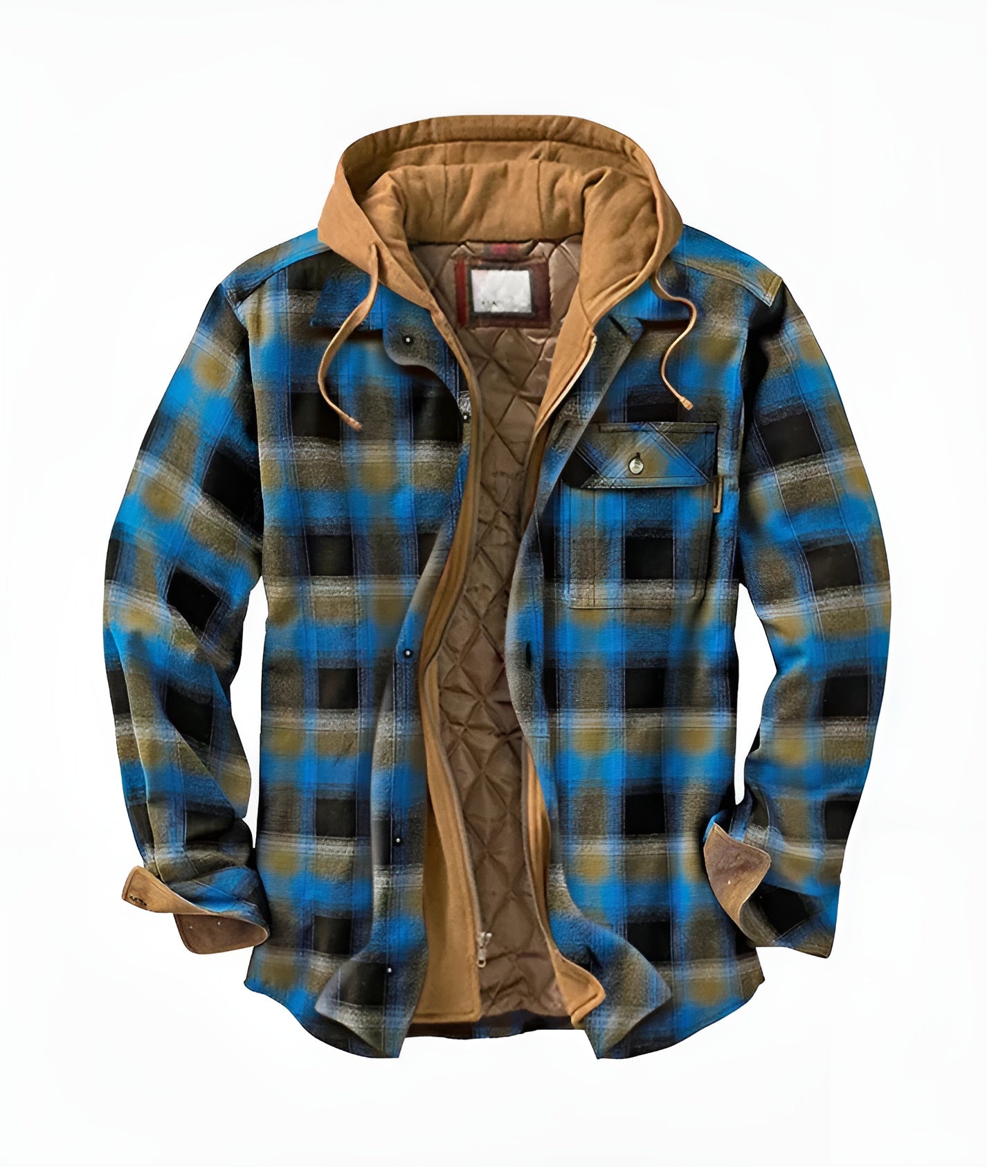 Emilio™ | Chaqueta patchwork de cuadros