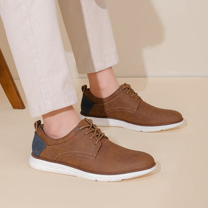 Adrián™ | Zapatillas de cuero crossover