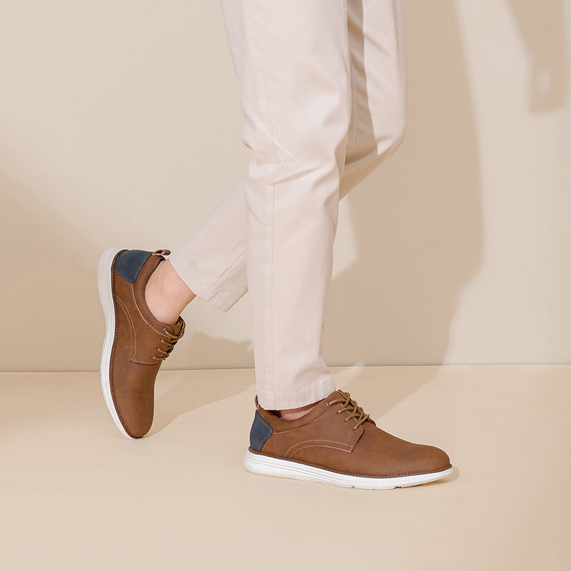 Adrián™ | Zapatillas de cuero crossover