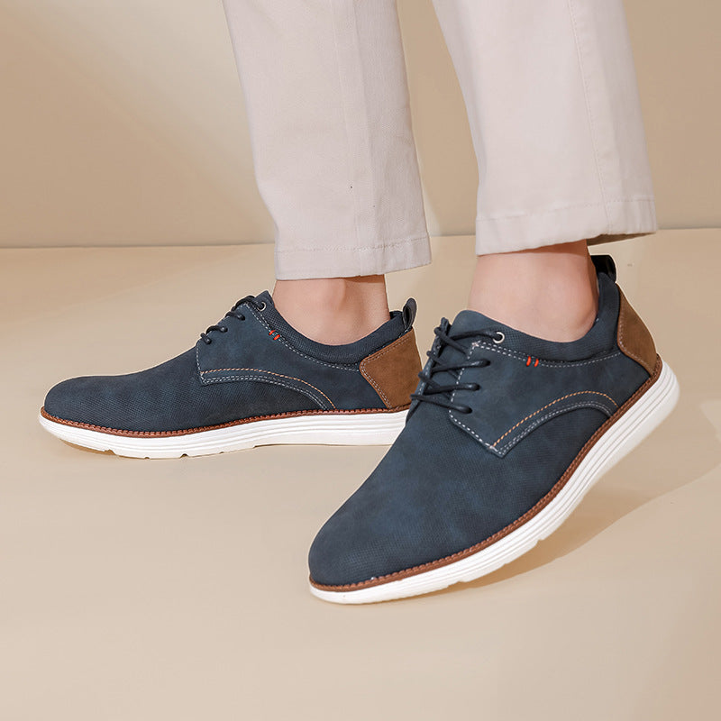 Adrián™ | Zapatillas de cuero crossover