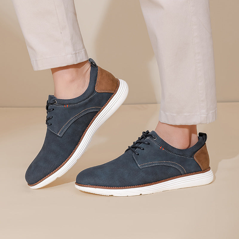 Adrián™ | Zapatillas de cuero crossover
