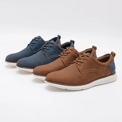 Adrián™ | Zapatillas de cuero crossover