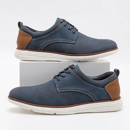 Adrián™ | Zapatillas de cuero crossover