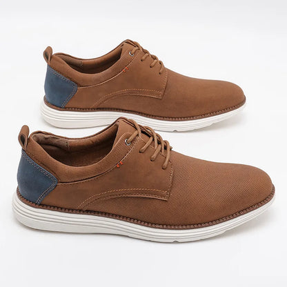 Adrián™ | Zapatillas de cuero crossover