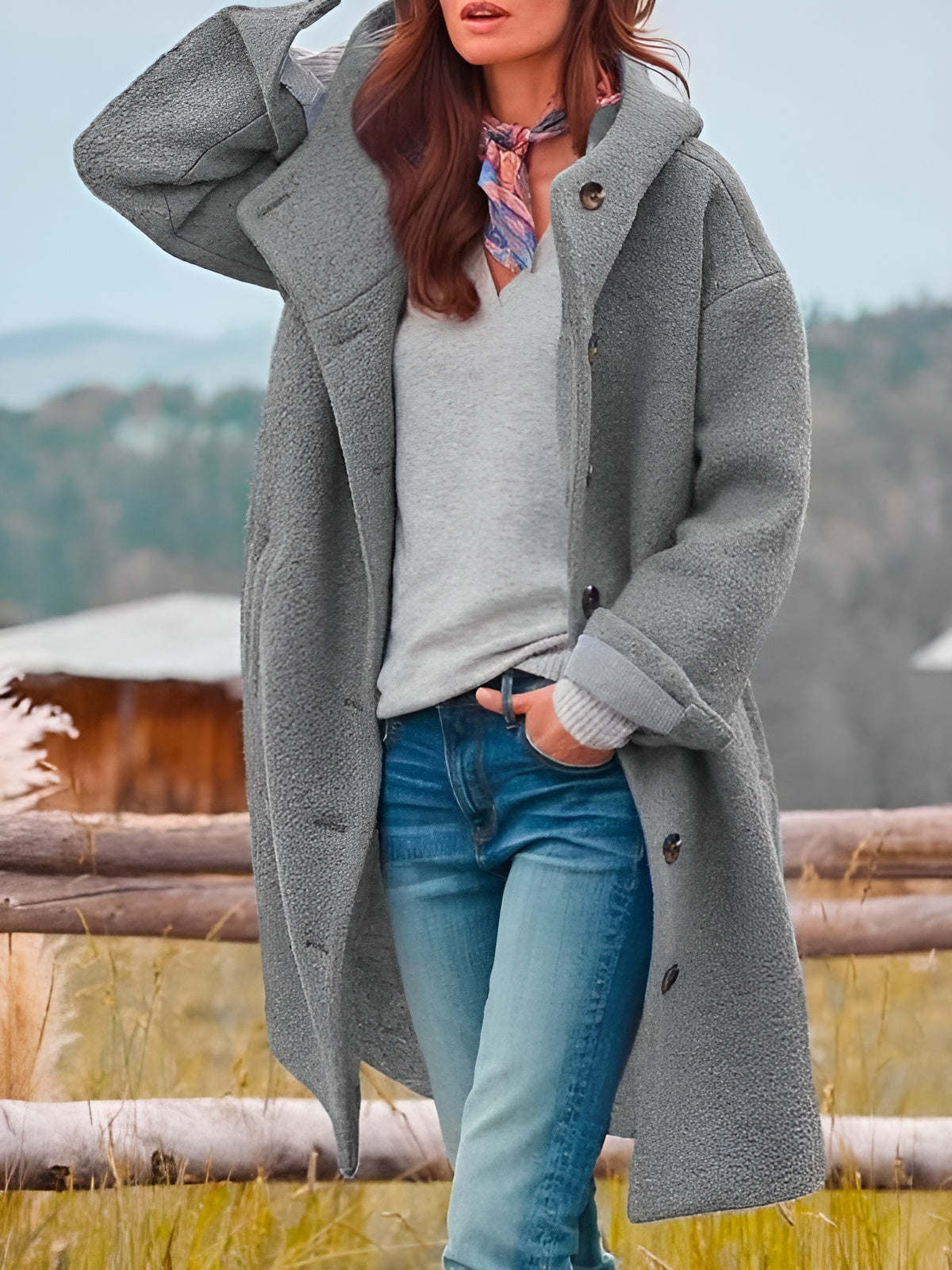 Carmen | Abrigo de invierno largo y elegante