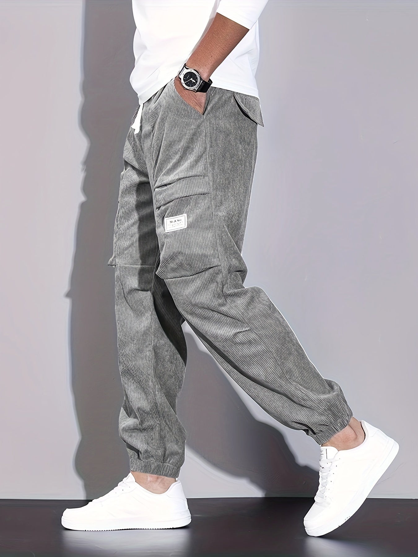 Javier™ | Pantalones Cargo de Pana Modernos