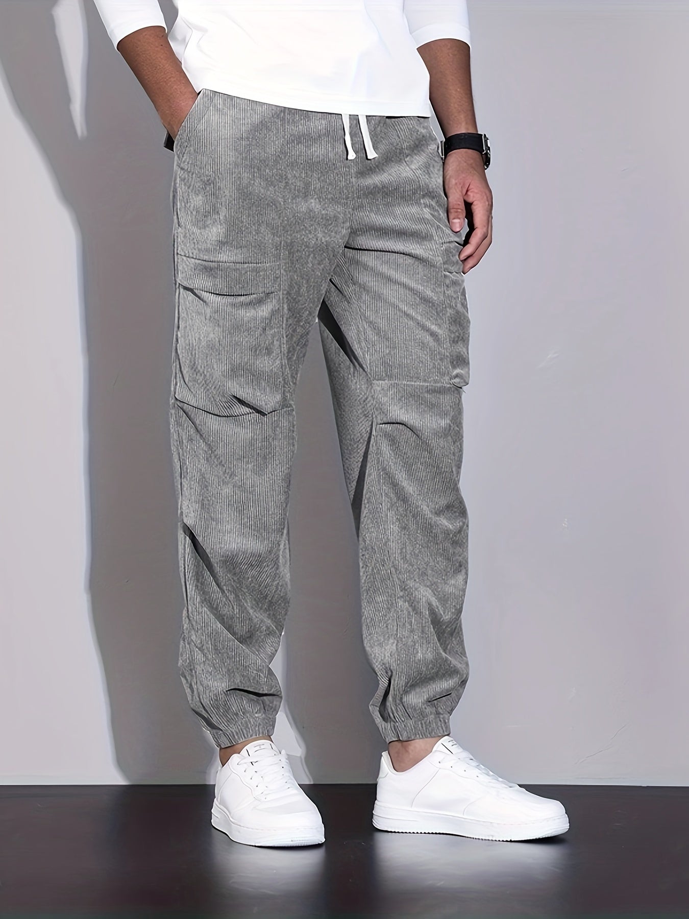 Javier™ | Pantalones Cargo de Pana Modernos