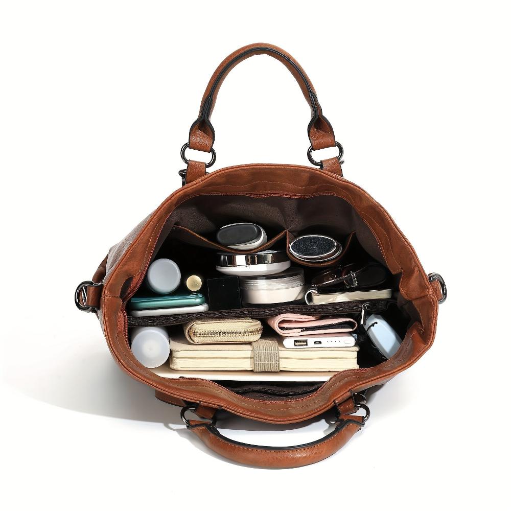 Araceli™ | Bolso tote vintage de elegante estilo clásico